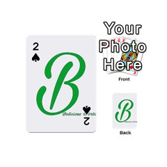 Belicious World  b  In Green Playing Cards 54 (mini) 