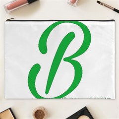 Belicious World  b  In Green Cosmetic Bag (xxxl)  by beliciousworld