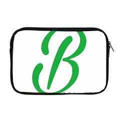 Belicious World  b  In Green Apple Macbook Pro 17  Zipper Case by beliciousworld