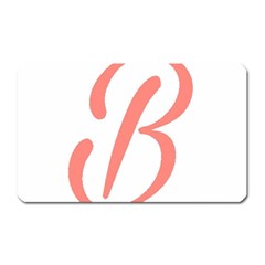 Belicious World  b  In Coral Magnet (rectangular)