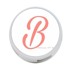 Belicious World  b  In Coral 4-port Usb Hub (two Sides)  by beliciousworld