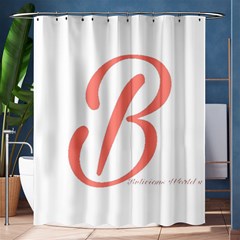 Belicious World  b  In Coral Shower Curtain 60  X 72  (medium)  by beliciousworld