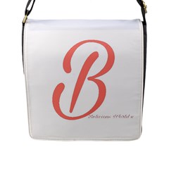 Belicious World  b  In Coral Flap Messenger Bag (l)  by beliciousworld