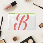 Belicious World  B  in coral Cosmetic Bag (XS) Front