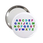 Alphabet Handbag Mirror (2.25 ) Front