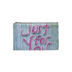 Letters Quotes Grunge Style Design Cosmetic Bag (small)  by dflcprints