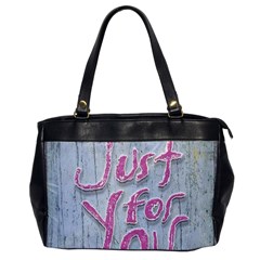 Letters Quotes Grunge Style Design Office Handbags by dflcprints