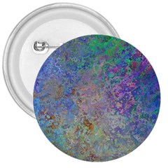 Colorful Pattern Blue And Purple Colormix 3  Buttons by paulaoliveiradesign