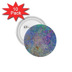 Colorful Pattern Blue And Purple Colormix 1 75  Buttons (10 Pack)