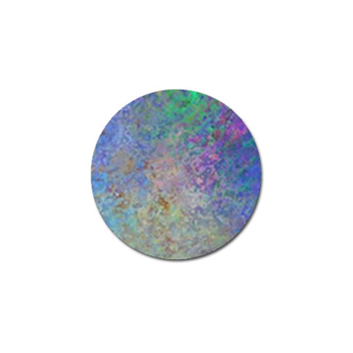 Colorful Pattern Blue and Purple Colormix Golf Ball Marker