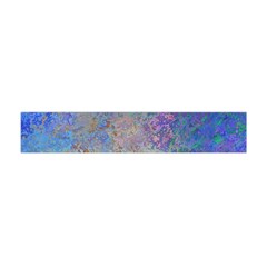 Colorful Pattern Blue And Purple Colormix Flano Scarf (mini) by paulaoliveiradesign