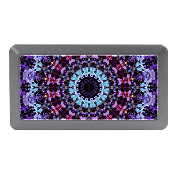 Kaleidoscope Mandala Purple Pattern art Memory Card Reader (Mini)