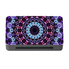 Kaleidoscope Mandala Purple Pattern Art Memory Card Reader With Cf by paulaoliveiradesign