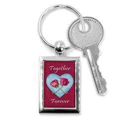 Love Concept Design Key Chains (rectangle)  by dflcprints