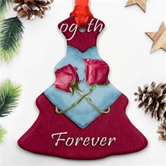 Love Concept Design Christmas Tree Ornament (two Sides) by dflcprints