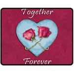 Love Concept Design Double Sided Fleece Blanket (Medium)  58.8 x47.4  Blanket Back