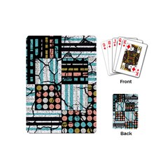 Distressed Pattern Playing Cards (mini)  by linceazul