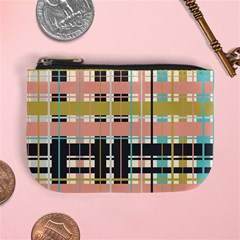 Plaid Pattern Mini Coin Purses by linceazul