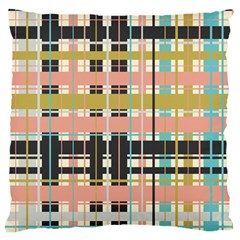 Plaid Pattern Standard Flano Cushion Case (one Side) by linceazul