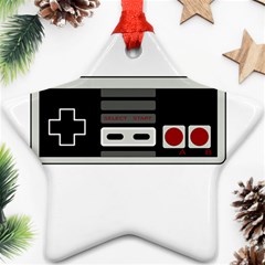 Video Game Controller 80s Star Ornament (two Sides) by Valentinaart