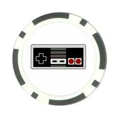 Video Game Controller 80s Poker Chip Card Guard (10 Pack) by Valentinaart