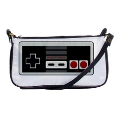 Video Game Controller 80s Shoulder Clutch Bags by Valentinaart