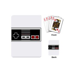 Video Game Controller 80s Playing Cards (mini)  by Valentinaart