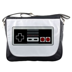 Video Game Controller 80s Messenger Bags by Valentinaart