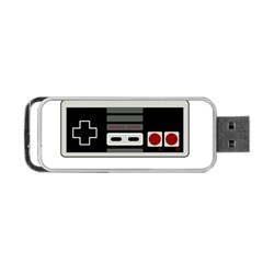 Video Game Controller 80s Portable Usb Flash (two Sides) by Valentinaart