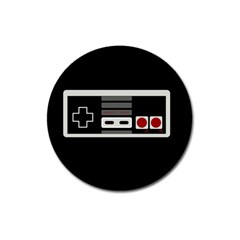 Video Game Controller 80s Magnet 3  (round) by Valentinaart