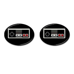 Video Game Controller 80s Cufflinks (oval) by Valentinaart