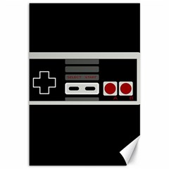 Video Game Controller 80s Canvas 12  X 18   by Valentinaart