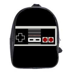 Video Game Controller 80s School Bag (large) by Valentinaart