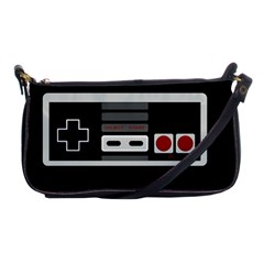 Video Game Controller 80s Shoulder Clutch Bags by Valentinaart