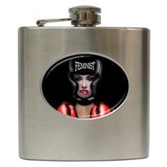 Feminist Hip Flask (6 Oz) by Valentinaart