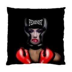 Feminist Standard Cushion Case (two Sides) by Valentinaart