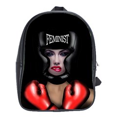 Feminist School Bag (large) by Valentinaart