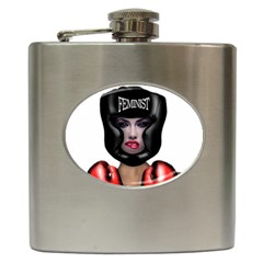 Feminist Hip Flask (6 Oz) by Valentinaart