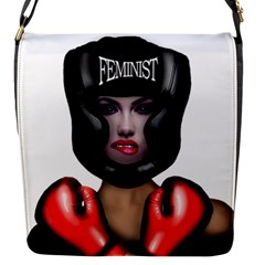 Feminist Flap Messenger Bag (s) by Valentinaart