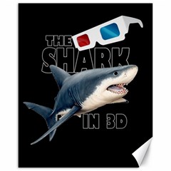 The Shark Movie Canvas 16  x 20  