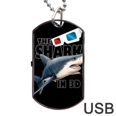 The Shark Movie Dog Tag USB Flash (Two Sides)