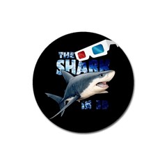 The Shark Movie Magnet 3  (round) by Valentinaart