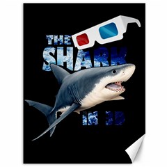 The Shark Movie Canvas 36  X 48   by Valentinaart