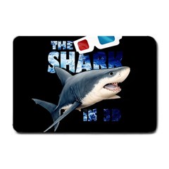 The Shark Movie Small Doormat  by Valentinaart