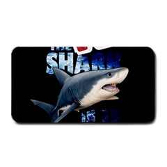 The Shark Movie Medium Bar Mats by Valentinaart