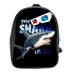 The Shark Movie School Bag (large) by Valentinaart