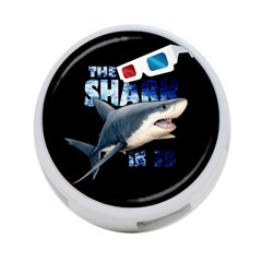 The Shark Movie 4-port Usb Hub (one Side) by Valentinaart