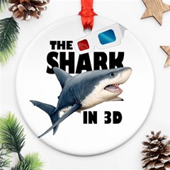 The Shark Movie Ornament (round) by Valentinaart