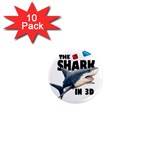 The Shark Movie 1  Mini Magnet (10 pack)  Front