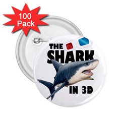 The Shark Movie 2 25  Buttons (100 Pack)  by Valentinaart